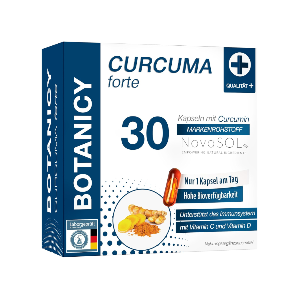 BOTANICY Curcuma forte 800