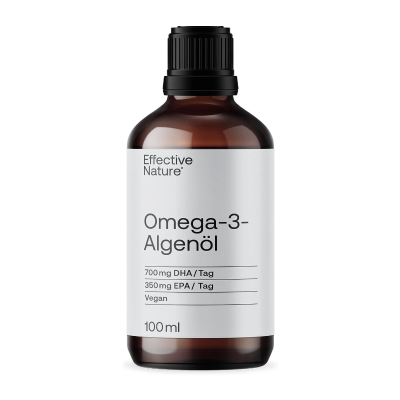 Effective Nature Omega-3 Algenöl Vegan
