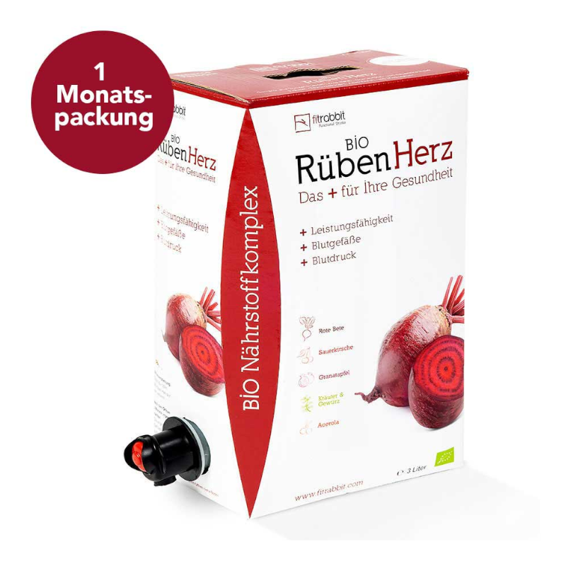 FITRABBIT BIO Rüben Herz