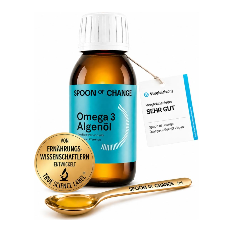 Spoon of Change Omega-3 Algenöl Vegan